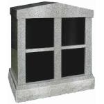 Gray CR4 Design. Four niche columbarium.